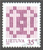 Lithuania Scott 604 Used